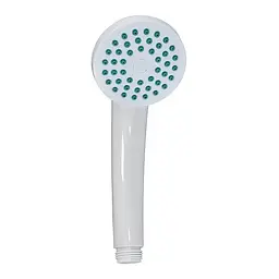 Ручний душ Zerix SH-06, 1 режим white ZX5017, Білий