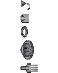 Фен Dyson HD07 Supersonic Nickel/Сooper (389922-01) [73297] - мініатюра 3