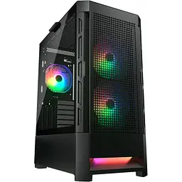 Корпус Cougar Duoface RGB Black (CGR-5ZD1B-RGB/385ZD10.0001) [146531] - мініатюра 1