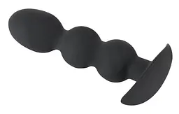 Анальна пробка - Black Velvets Heavy Beads, 145 г - мініатюра 4