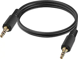 Аудіокабель AUX Mini-Jack 3,5 — Mini-Jack 3,5 Belkin MiniJack 1m Black