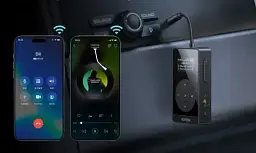 Bluetooth адаптер Ugreen BT503 BT5.3 Audio Receiver black - мініатюра 3