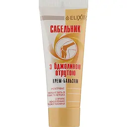 Крем-бальзам Elixir Сабельник з бджолиною отрутою 75 мл - мініатюра 2