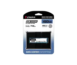 Накопичувач швидкісний SSD 480 GB M.2 NVMe Kingston DC1000 M.2 2280 PCIe 3.0 x4 3D TLC (SEDC1000BM8/480G) - мініатюра 2