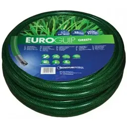 Шланг садовий Tecnotubi Euro Guip Green для поливання діаметр 5/8 дюйма 25 метрів (EGG 5/8 25)