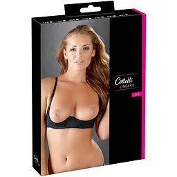 Бюстгальтер відкритий Cottelli Lingerie 80C (чорний)