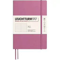 Блокнот Leuchtturm1917 Середній М'яка обкладинка Dusty Rose Крапка (372201)