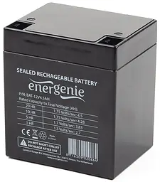 Акумуляторна батарея для ДБЖ EnerGenie AGM 12 V / 4.5 А*ч (BAT-12V4.5AH)