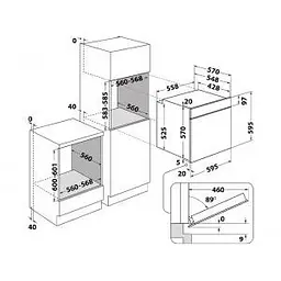 Духовка електрична Whirlpool OMR58HU1X - мініатюра 9