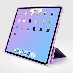 Чохол-книжка BeCover Tri Fold Soft TPU Silicone для Apple iPad Air 4/5 2020/2022 10.9" Purple (708511) - мініатюра 6