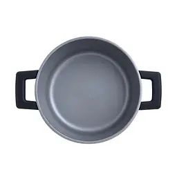 Каструля з кришкою MasterPro Indigo BGMP-7980 28 см 3 л чорна - мініатюра 2