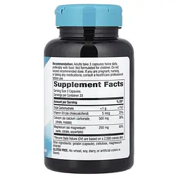 Кальцій, магній та вітамін D Nature's Way Calcium Mag & D, 100 капсул для підтримки кісток, зубів та м'язів - мініатюра 2