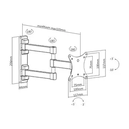 Кронштейн ITech LCD33B - миниатюра 3
