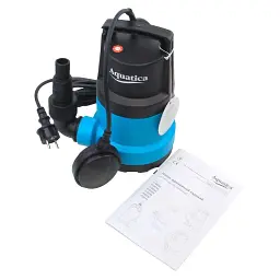 Насос дренажний садовий 0.75кВт Hmax 9.5м Qmax 220л/хв (част. до 5мм) AQUATICA (773125) - мініатюра 7