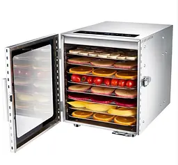 Дегідратор сушарка Food Dehydrator LT-08 для овочів фруктів м'яса грибів 8 лотків 500Вт - мініатюра 3