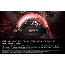 Накопитель SSD Sandisk m.2 NVMe 500GB GX 7100 PCI-E 4.0 (SDSP71500GAN-000E0) - миниатюра 3