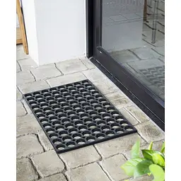 Килимок придверний MultyHome Honey Comb резиновий 45х 75 см (283083) - мініатюра 6