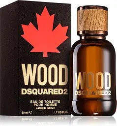 Оригінал Dsquared2 Wood Pour Homme 50 мл Туалетна вода - мініатюра 2