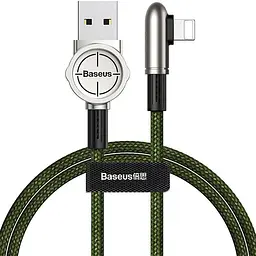 Кабель Baseus Exciting L Shape Cable USB to Lightning 1m CALCJ-A06 Green