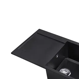 Кухонна мийка гранітна Kroner KRP Komposit GRB-7850 CV031064, Графит - мініатюра 5