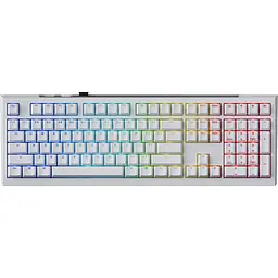 Клавіатура Ducky One X Wireless White UA (DKON2408AST3-DAUSPDOECL2WW1)