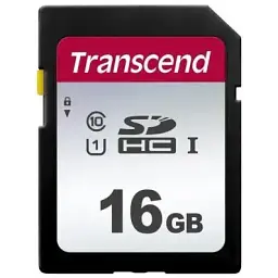 Карта пам'яті Transcend 16GB SDHC class 10 UHS-I U1 (TS16GSDC300S)