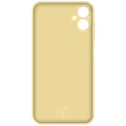 Чохол Make Samsung A06 Silicone Gold - мініатюра 2