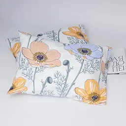 Набір наволочок Moon&Star Ranforce Elite Gold Poppy 50х50 см 2 шт
