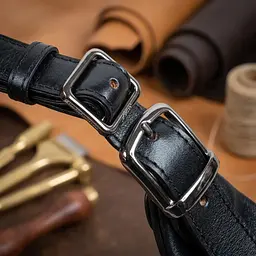 Чоловіча поясна сумка-бананка Tony Perotti Italico 8018 nero (90623) Чорна - мініатюра 9