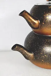 Двоярусний чайник O. M. S. Collection 8210-M Gold (1/2 л) - мініатюра 8