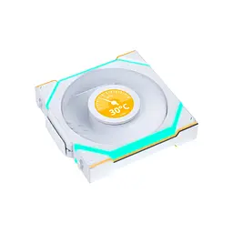Кулер до корпусу Lian Li Uni Fan SL WIRELESS LCD Reverse, 120-1 (G99.12RSLLCD1W1W.00) - мініатюра 2
