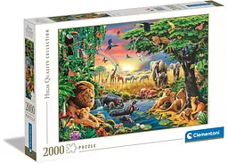 Пазл Clementoni High Quality Collection: Африканські збори (High Quality Collection - The African Gathering Puzzle - 2000 pcs.), 2000 ел. (32081)