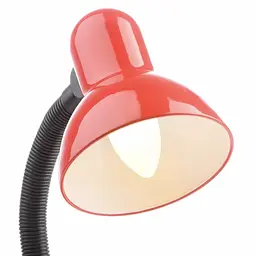 Настільна лампа Brille на гнучкій ніжці офісна MTL-26 red - мініатюра 2