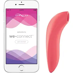 Вакуумний смарт-стимулятор We-Vibe Melt Coral - мініатюра 2