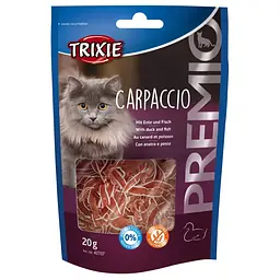 Ласощі для кішок Trixie Premio Carpaccio з качкою та рибою 20 г (42707)