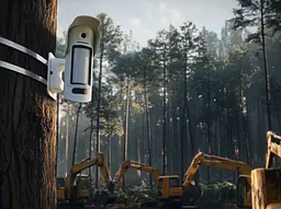 Ajax Датчик руху вуличний типу "штора" з фотоверифікацією CurtainCam Outdoor HighMount PhOD, Jeweller, бездротовий, білий - мініатюра 3