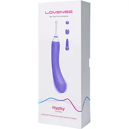Двосторонній смарт-вібратор Lovense Hyphy - мініатюра 7