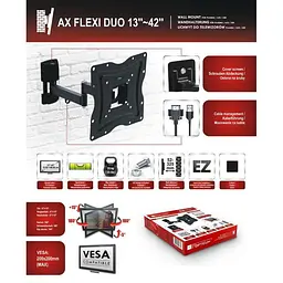 Підставка під ТВ AX Technology FLEXI DUO 13"-42" - мініатюра 5