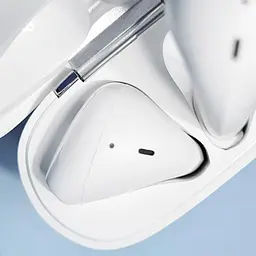 Бездротові навушники Baseus W04 TWS білі (28933 white) - мініатюра 6