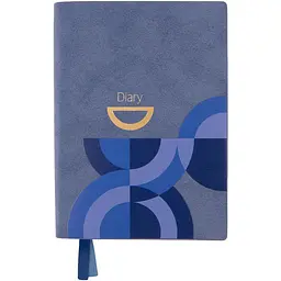 Щоденник датований Leo Planner Apiro А6, 352 сторінки синій (252599)