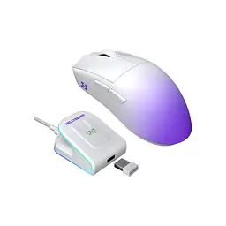 Мишка Hator Hellyberry HM47 Pro RGB Wireless/Bluetooth/USB White/Violet (HM47PRO_white_violet)