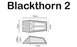 Намет двомісний Highlander Blackthorn 2 Hunter Green (TEN132-HG) - мініатюра 11