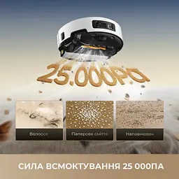 Робот-пилосос миючий Dreame Aqua 10 Ultra Track Complete White - мініатюра 5