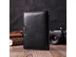 Чоловічий шкіряний гаманець ST Leather 10.5х14х2 см acs0028304 - мініатюра 9