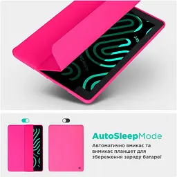 Чохол-книжка ArmorStandart Smart Fold Pen для Apple iPad 11 2025 [A16] / 10.9 2024 / 2022 Rose Red [ARM74945] [133702] - мініатюра 7