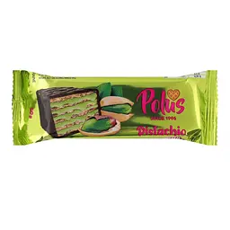 Торт вафельний глазурований з фісташкою Polus м/у 50 г