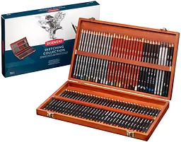 Чорнографітні акварельні олівці Derwent Sketching 72 шт - мініатюра 3