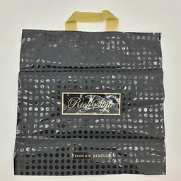 Пакет із петльовою ручкою 40*40 Горох чорний (25 шт.)