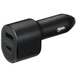 Зарядний пристрій Samsung автомобільний Super Fast Dual Charger Black (EP-L5300XBE)