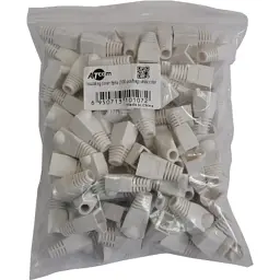 Ковпачок конектора Atcom RJ-45 білий 100шт (10107) - мініатюра 2